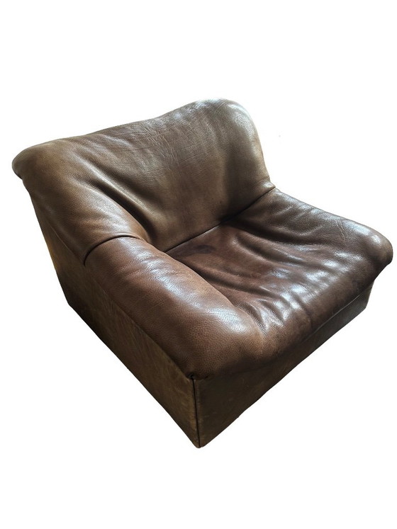 De Sede DS-46 vintage 2-zits bank buffelleer jaren 70 RETRO – 2 zitsbanken, Leather (photo 9 of 20)