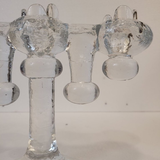 Image 1 of „Krone“ Kerzenständer, Uno Westerberg für Pukeberg, 70er Jahre – Schweden