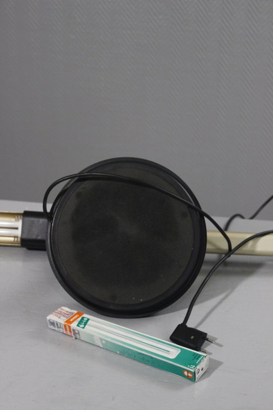 Image 1 of Fulvio BATTAGLIA & Mazda - Gelede lamp "Bur'o", postmodern design, jaren 80