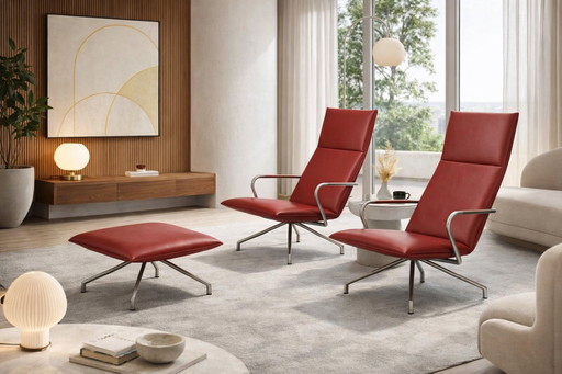 Arco Lay Down 2x + 1 reposapiés ROJO