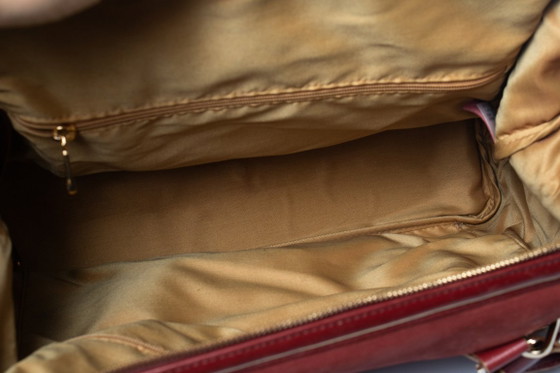 Longchamp, borsa Legend in camoscio rosso, Borse a mano (foto 11 di 12)
