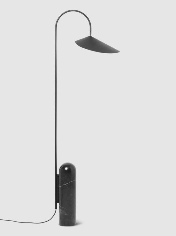 Image 1 of Arum Floor Lamp Black / FERM LIVING