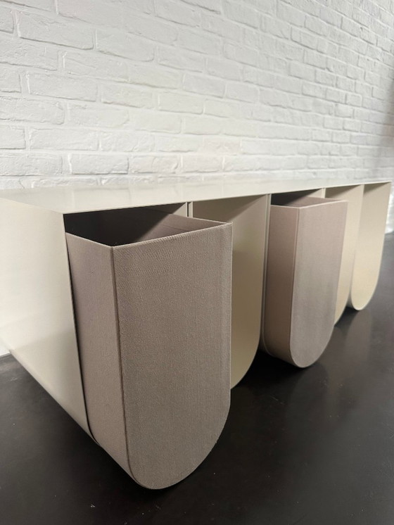 Image 1 of Kristina Dam Curved Bench Beige 