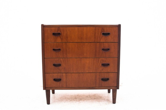 Image 1 of Teak chest of drawers, Denmark, 1960s