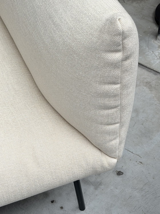 MIDJ Area DV3 M T bank voor 3 personen met rugleuning – Banken, Metal, Textile (photo 3 of 5)