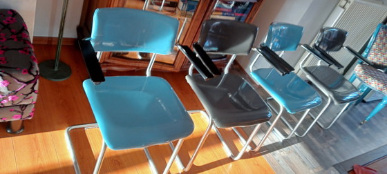 Image 1 of 4 Gispen eetkamerstoelen 