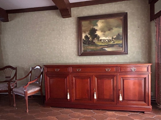 Image 1 of Kersenhouten eetkamer