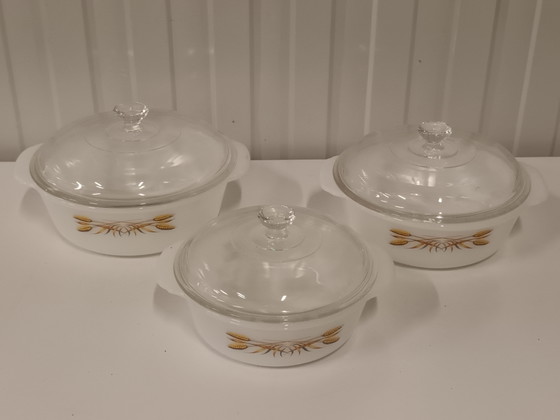 Fire King Ovenschalen – Fire-King, Keukenaccessoires, Glass (photo 3 of 5)