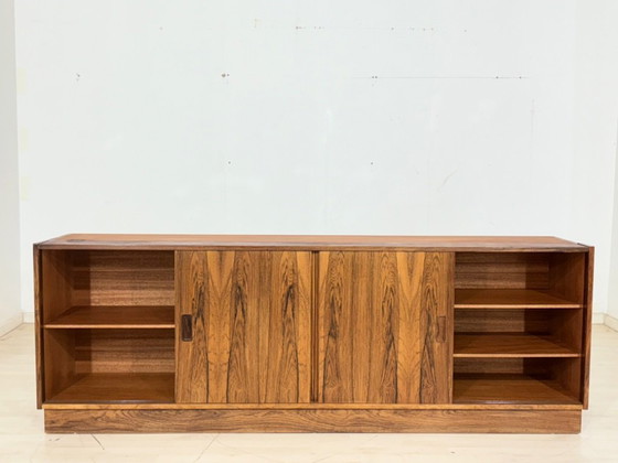 Image 1 of Prachtig dressoir van P. Vestergaard, palissanderhout, Deense stijl, woonkamerkast.