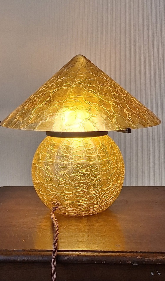 Image 1 of Art Deco Glaslampe aus Frankreich