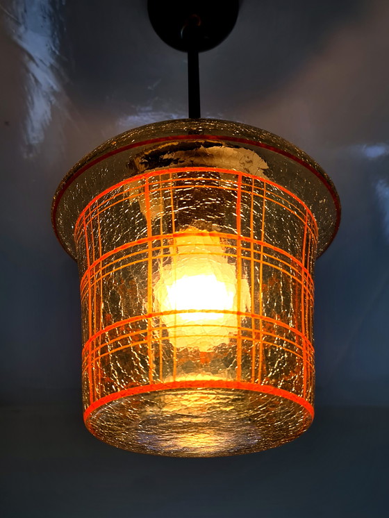 Image 1 of Artdeco - Lampe suspendue - Années 30 - France