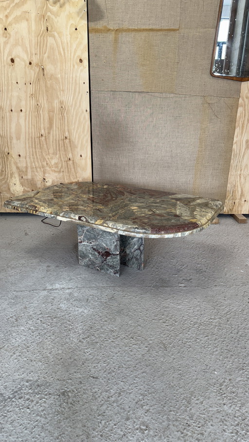 Vintage marble coffee table
