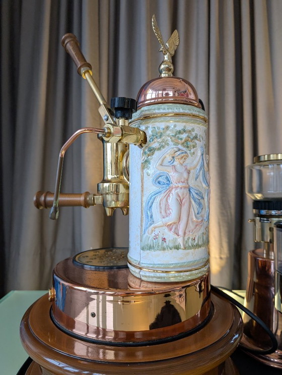 Image 1 of Elektra Micro Casa Lever S1 + macinacaffè Elektra + base Elektra SB + tazze Playa in acciaio inox