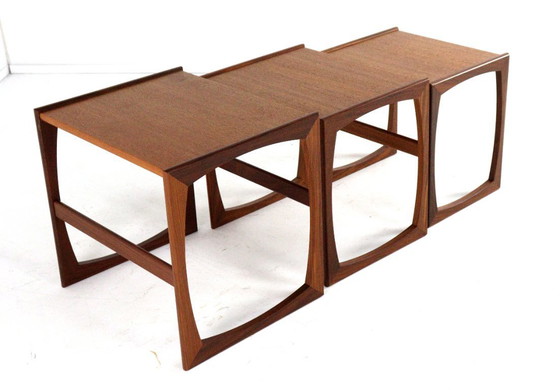 Image 1 of Ensemble de tables gigognes G-Plan vintage 'Cottonfield'