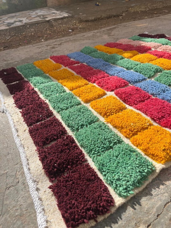 Image 1 of Alfombra bereber de lana multicolor 270cmx170cm