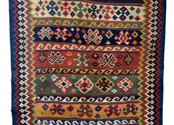 Image 1 of Kelim de los nómadas Qashqai, 80 años.