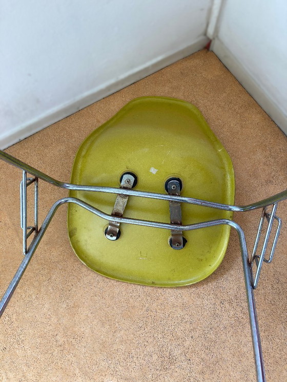 Image 1 of Silla Miller Eames DSS Side fibra de vidrio Vitra 1st.GEN