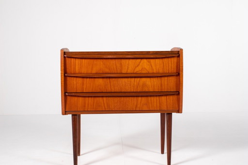 Vintage Mid-Century Teak Chest of Drawers, 1960s, Denmark