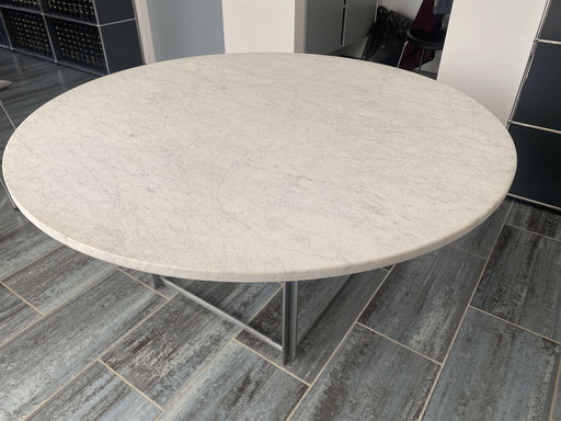 Fritz Hansen Paul Kjaerholm Esstisch runder Esstisch