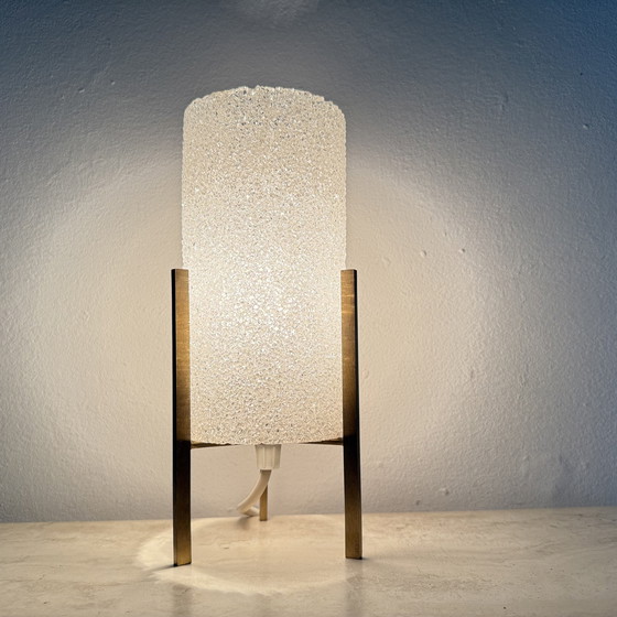 Image 1 of Lampe de table vintage tripode sugar rocket, 1970