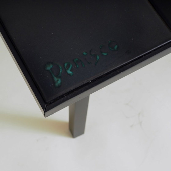 Image 1 of Mesa de centro de azulejos "Cocktail Hour" de estilo moderno de mediados de siglo, diseñada por Antonio Denisco (década de 1960)