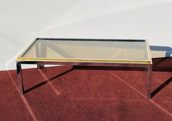 Image 1 of Belgochrom * Hollywood Regency * Vintage 70s coffee table