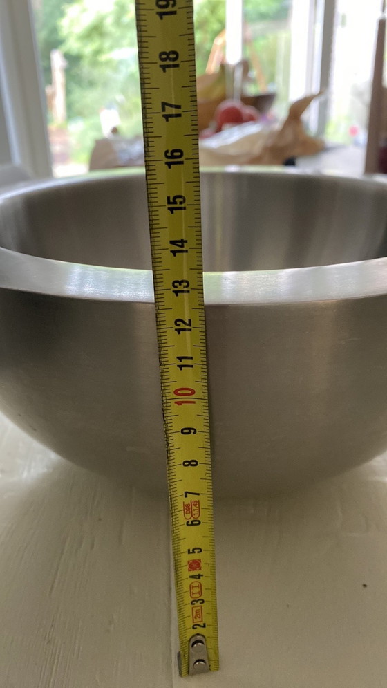 Image 1 of Bol à mélanger ou joli bol à fruits en acier inoxydable de Magppie