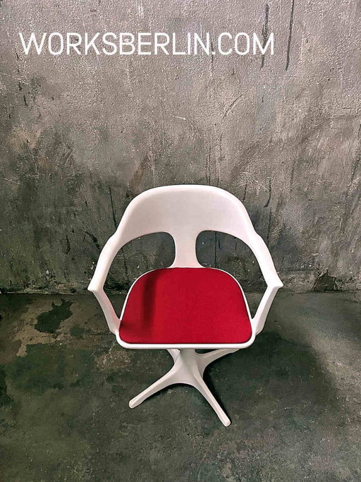 1/4 Konrad Schäfer for Lübke - Armchairs Spaceage Chairs restored