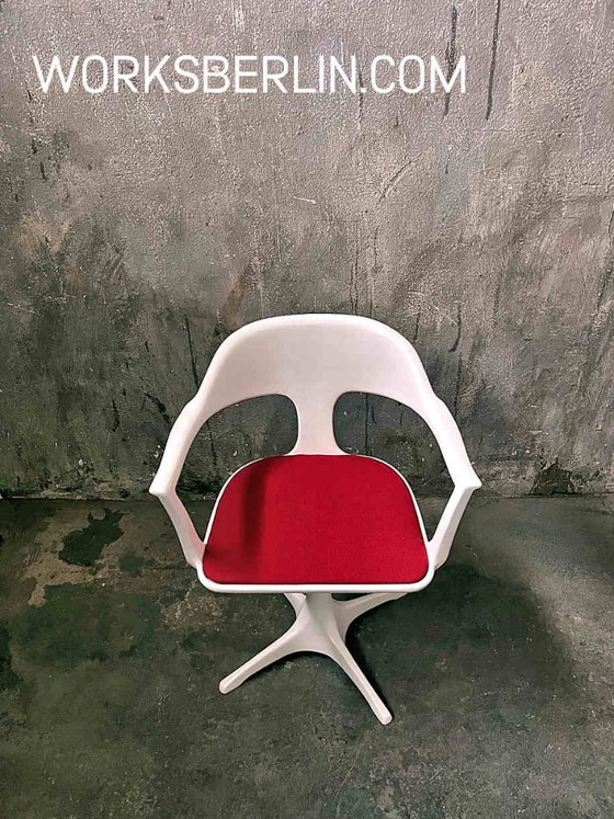 Image 1 of 1/4 Konrad Schäfer for Lübke - Armchairs Spaceage Chairs restored
