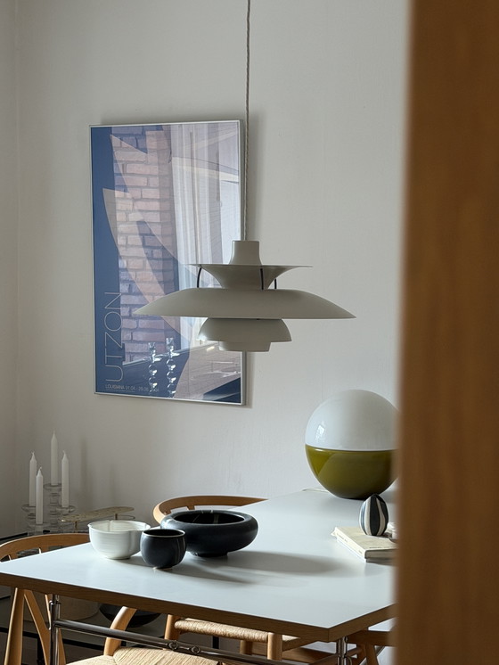 Image 1 of Louis Poulsen PH 5 pendant lamp, designed by Poul Henningsen, in Classic White