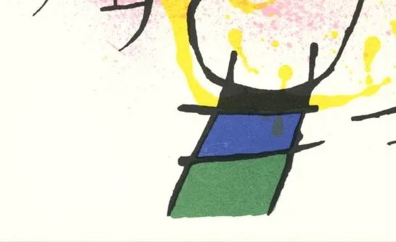 Image 1 of Miró, Joan - Zon - Litografia originale III - Kleurenlitho
