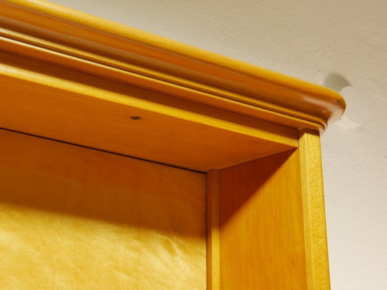 Image 1 of Buffet haut vintage avec grande vitrine, meuble de salon, années 1960, Allemagne