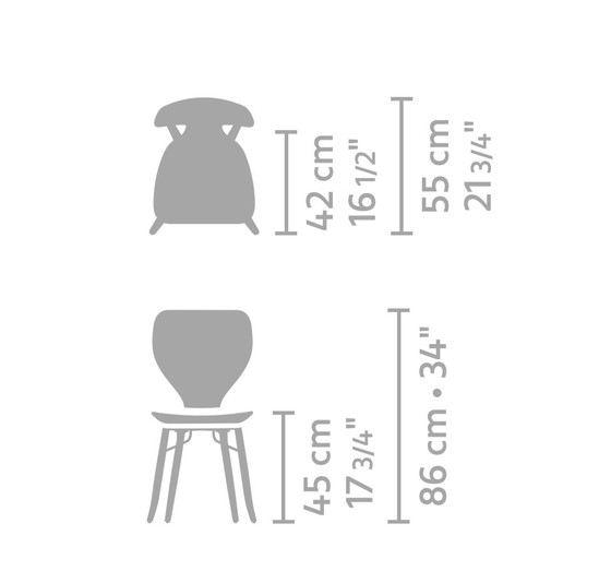 Image 1 of 5 sedie Tulipani | Roderick Vos | Dutch Design