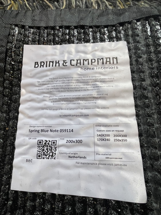 Image 1 of Tapis de printemps Brink en Campman Blue Note NEUF