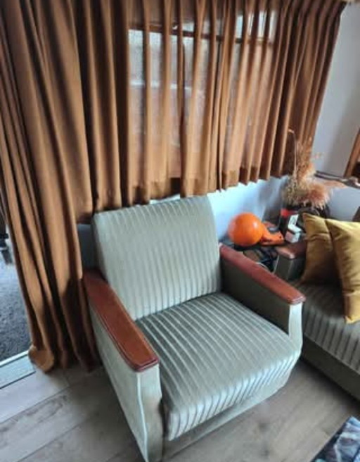 Super nice sofa bed with 2 armchairs 60s/70s