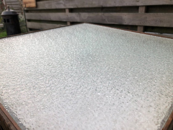 Image 1 of Vintage boekenmolen draaibaar met verlichting - rokers kastje