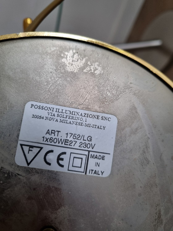 Image 1 of Table lamp Possoni Illuminazione Hollywood regency style