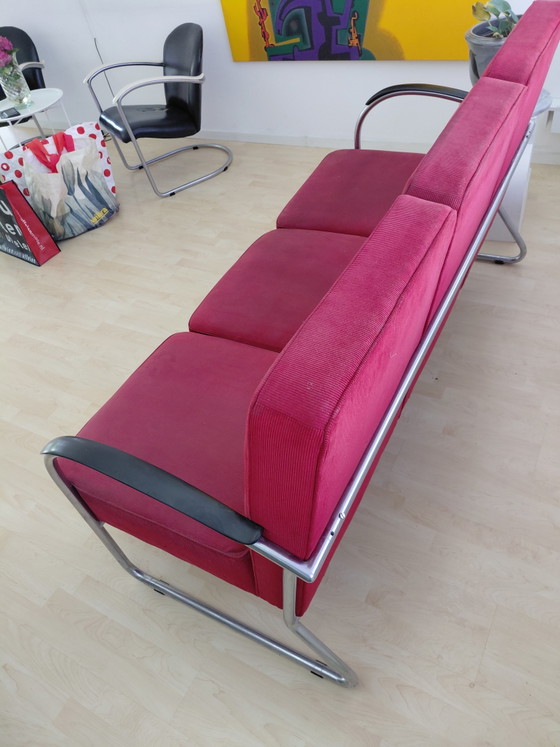 Divano a 3 posti Gispen – Divani, Metal, Plastic (photo 6 of 6)