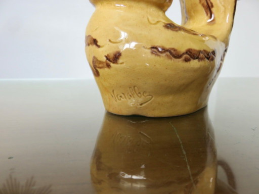 Céramique "Le Coq" Poterie Périgourdine, France, 1960 – kandelaars en kaarsen, Ceramic (photo 2 of 11)