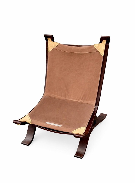 Image 1 of Barmin brutalist Focus Lounge Chairs Denmark, 1970s, Set of 2