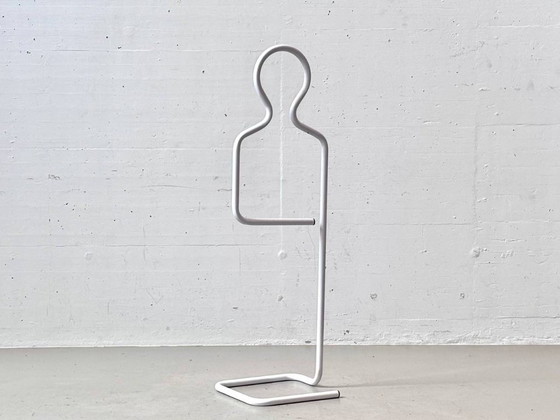 Postmoderne Vintage Kapstok Valet Stand in Pierre Cardin-stijl, jaren 80 – Kapstokken, Metal (photo 14 of 14)