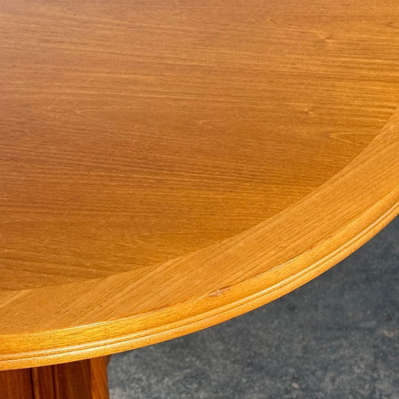 Image 1 of Parker Knoll Oval Extendable Teak Dining Table, 1960s