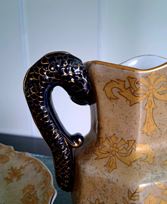 Image 1 of Set schaal en kruik made in China 