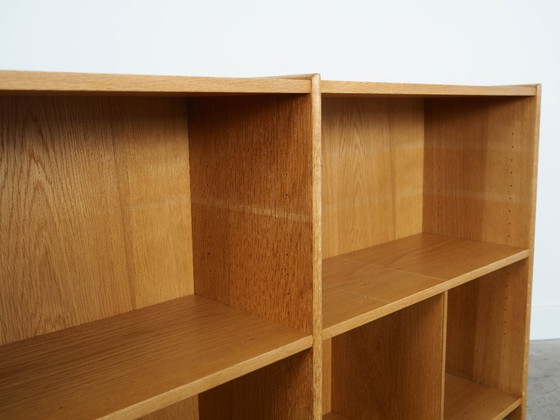 Image 1 of Bücherregal aus Eschenholz, dänisches Design, 1970er Jahre, Hersteller: Lyby Møbler