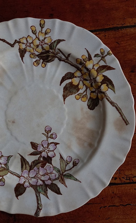 Image 1 of Placa montada sobre un pie, Minton 1890