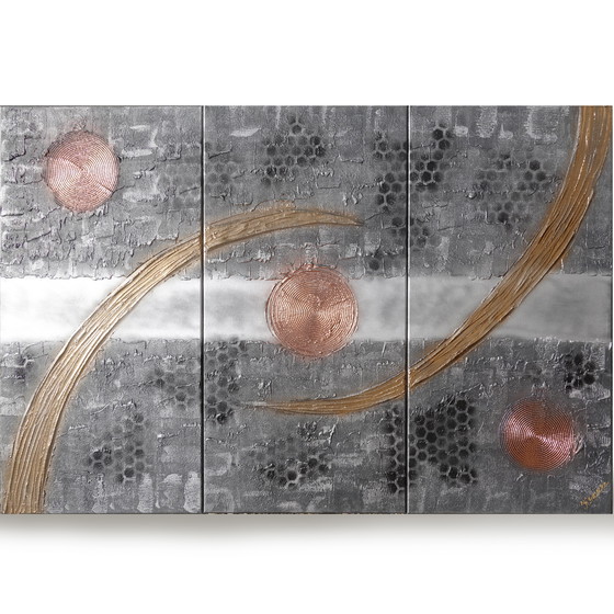 Image 1 of Abstract Textured Paintings A1239