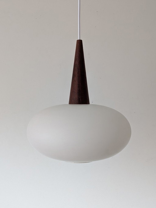 Lampada a sospensione Louis Kalff - NG74 - Philips - Vintage