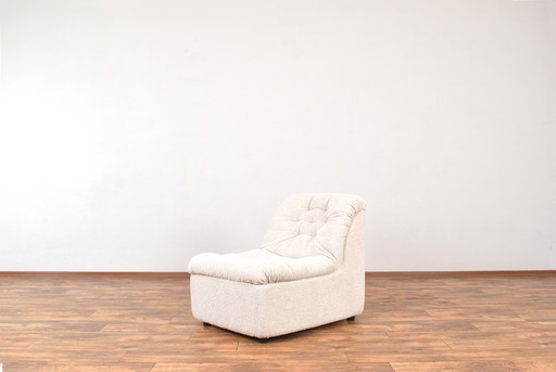 Fauteuil lounge allemand du milieu du XXe siècle, années 1970.