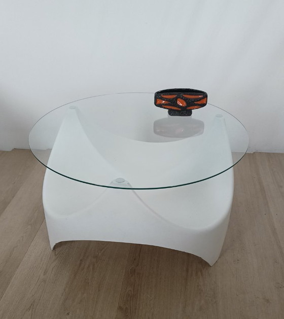 Table basse Opal Space Age – Tables basses, Verre (photo 2 of 10)