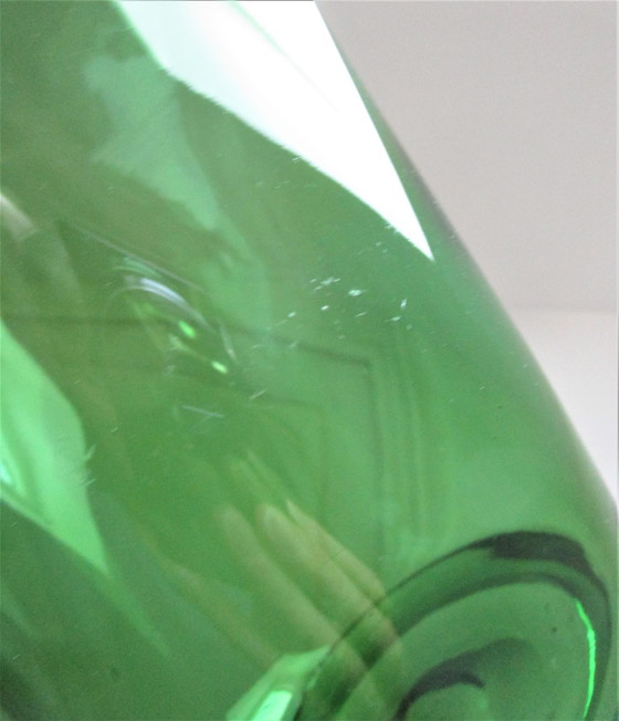 Image 1 of Pitcher empoli blown glass italy year 60